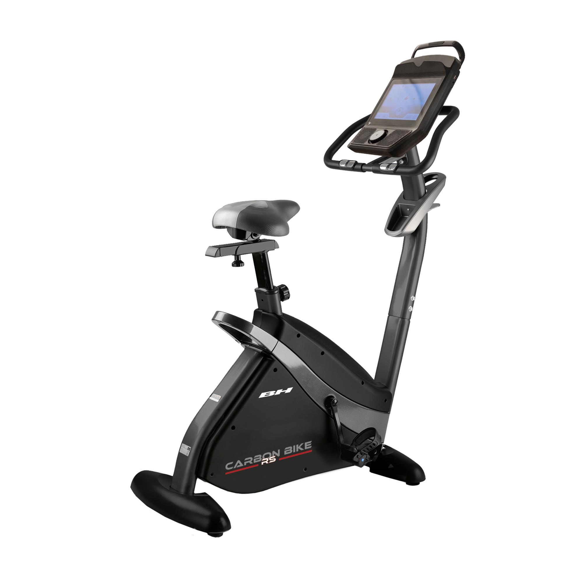BH Fitness Carbon Bike RS Multimedia med 10 tommers touchskjerm og tungt svinghjul